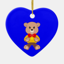 Ornamento do Urso Azul