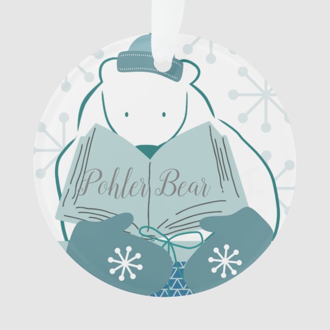 Ornamento do Urso Pohler (Frente)