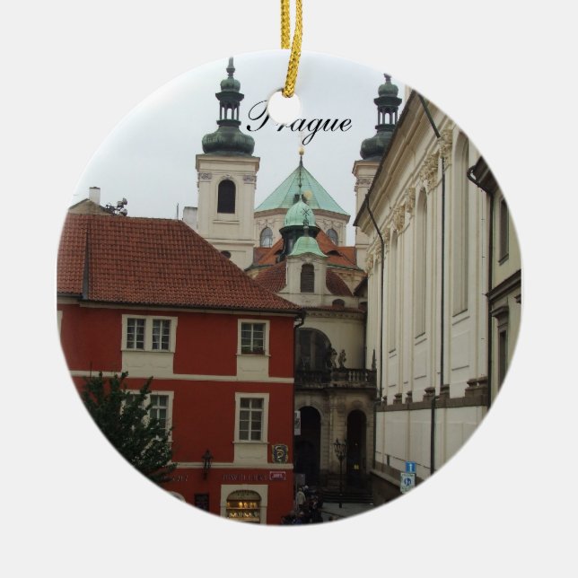 Ornamento do viagem de Praga (Frente)