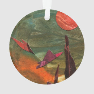 Ornamento Do "voo estrangeiro dos formulários de vida dos