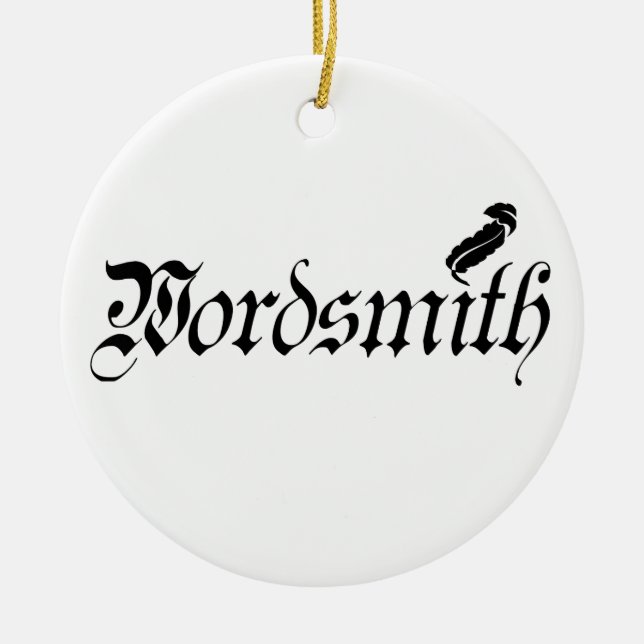 Ornamento do Wordsmith (Frente)