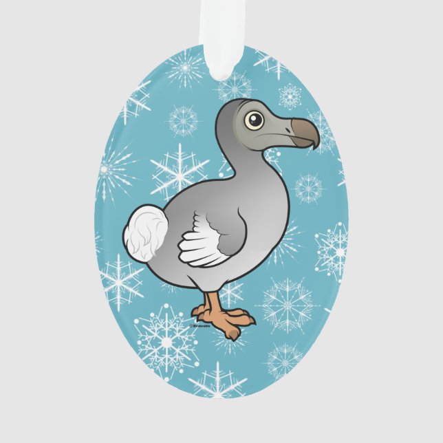 Ornamento Dodo de Birdorable (Verso)