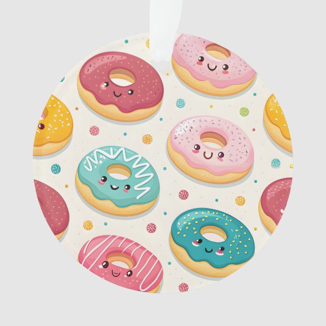 Ornamento Donuts Pattern (Frente)