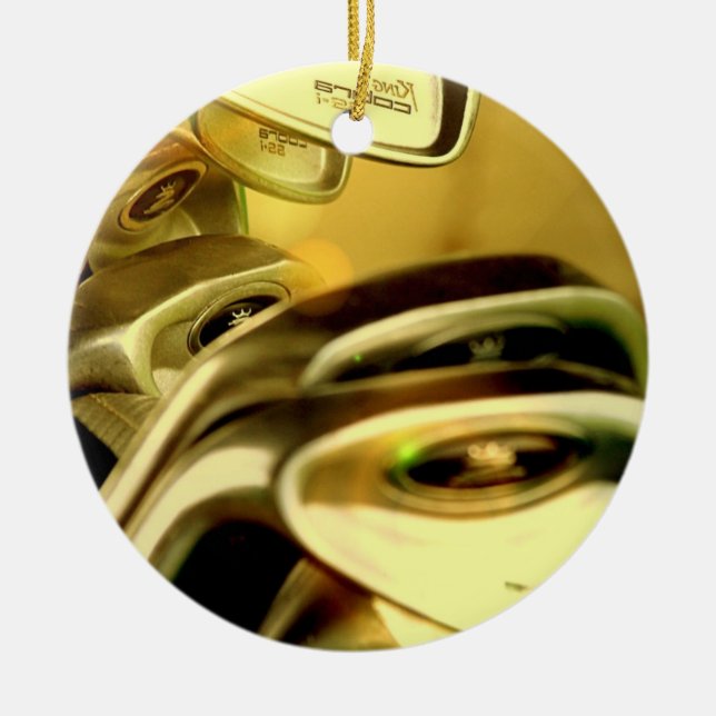 Ornamento dos motoristas do golfe (Frente)