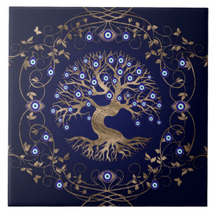 Ornamento dos Olhos do Mau de Árvore da Vida