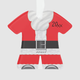 Ornamento dos Papais noeis de Natal do Bebê Bonito