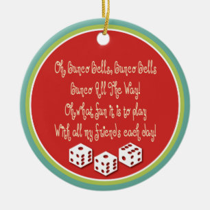 ornamento dos sinos do bunco