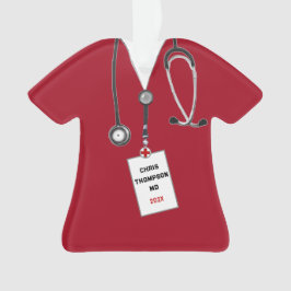 Ornamento Doutor Graduação Keepsasasak 2024 Ornament