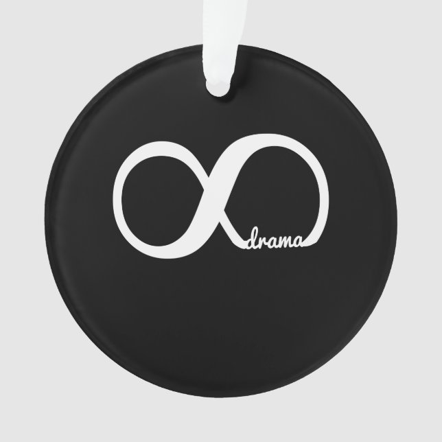 Ornamento Drama infinito (Frente)
