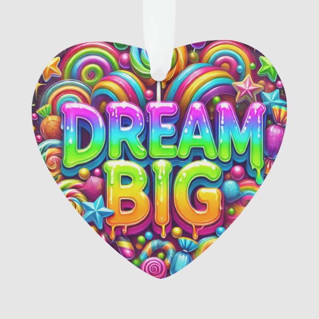 Ornamento Dream Big (Frente)