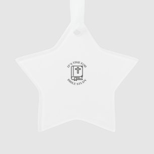 Ornamento É hora de estudar bíblias
