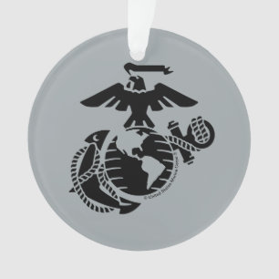 Ornamento EGA de uma cor - Preto