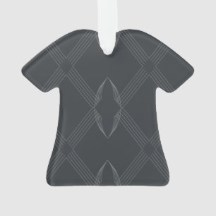 Ornamento Elegante, chique, luxuoso, padrão de linha simples