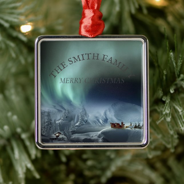 ornamento elegante de metal (Árvore)