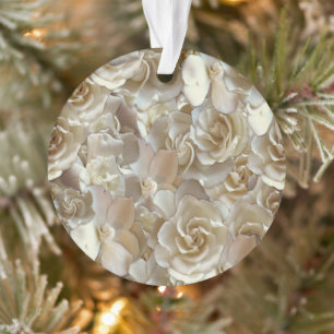 Ornamento Elegante Rosa Floral Padrão Petal