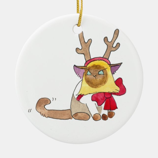 ornamento Elvis Reindeer (Frente)