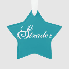 Ornamento em estrela "Strader"