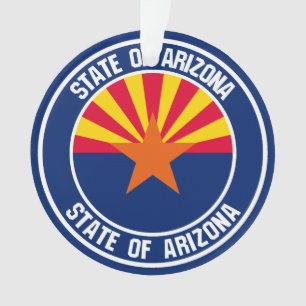 Ornamento Emblem arizona redonda