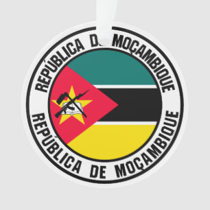 Ornamento Emblema Redondo de Moçambique