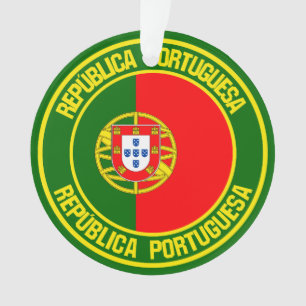Ornamento Emblema Redondo de Portugal