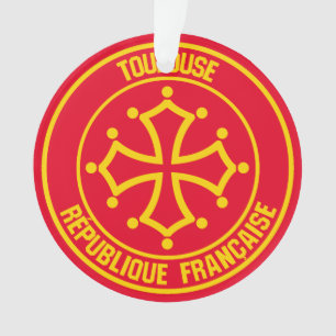 Ornamento Emblema Redondo de Toulouse