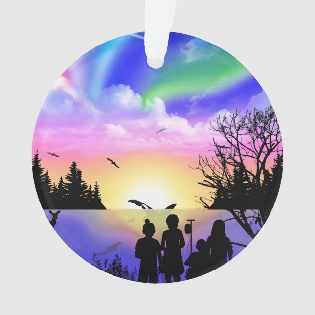 Ornamento Embraço da Natureza (Frente)