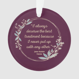 Ornamento Emma by Jane Austen Cote II - Estilo Bonito