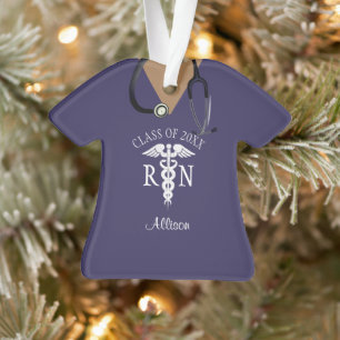 Ornamento Enfermeira Personalizada - Sobretudo Personalizada