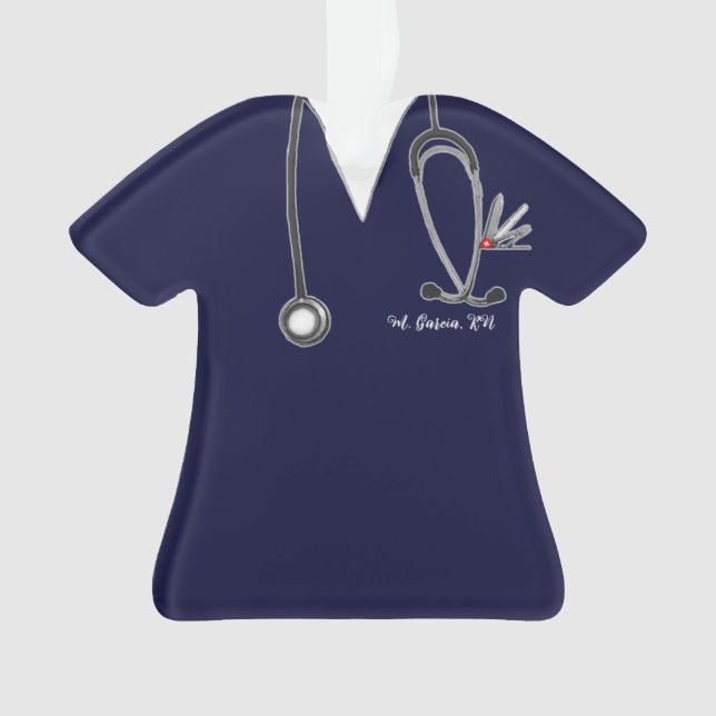 Ornamento Enfermeiro Enfermeiro Formando Escolar (Frente)