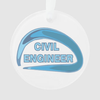 Ornamento Engenheiro Civil Azul