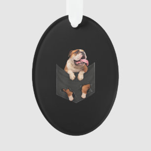 Ornamento English Bulldog In Your Pocket Dogs Lovers
