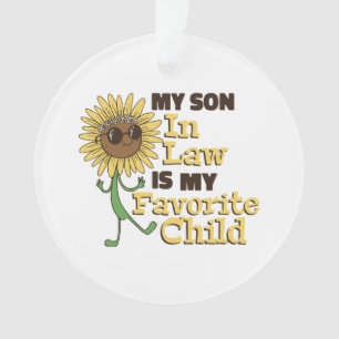 Ornamento Engraçado Meu Filho De Direito É Minha Mãe De Famí