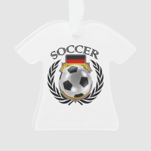 Ornamento Engrenagem do fã do futebol 2016 de Alemanha