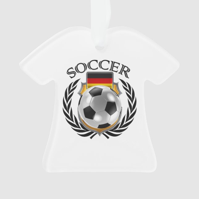 Ornamento Engrenagem do fã do futebol 2016 de Alemanha (Frente)