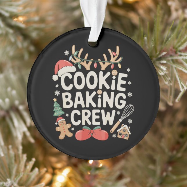 Ornamento Equipe de Assar Biscoitos Rena Chifres Biscoito de (Árvore)