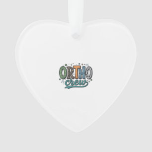 Ornamento Equipe Orto Vintage Equipe de Odontologia Design V