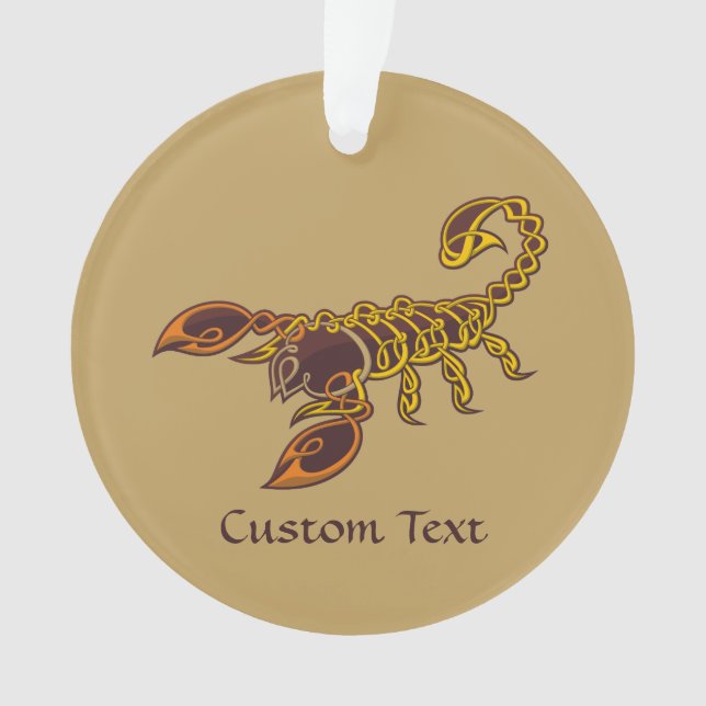 Ornamento Escorpião Celta (Frente)