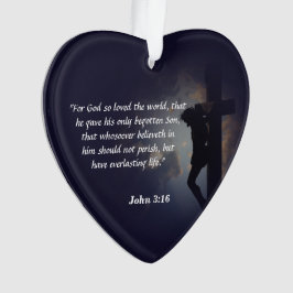 Ornamento Escritura do John 3:16