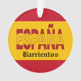 Ornamento ESPANHA Monograma - VEJA DE VOLTA!