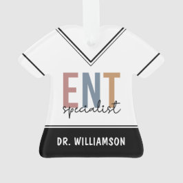 Ornamento Especialista em ENT Doctor ENT Personalizado