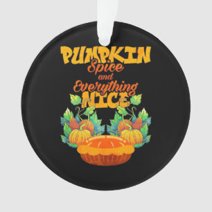Ornamento Especiaria De Abóbora Do Halloween E Tudo Muito B