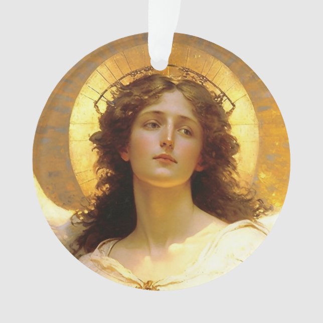 Ornamento Espírito Anjo Dourado da Manhã   (Frente)