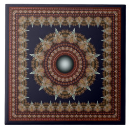 Ornamento esplêndido fractal caleidoscópico