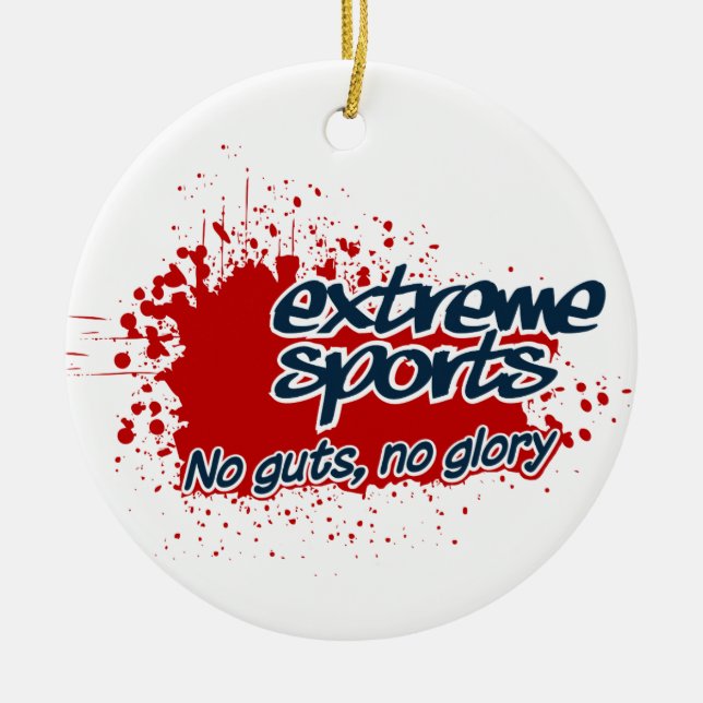 Ornamento esportes extremos, personalizar (Frente)