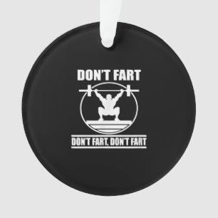 Ornamento Esquadra de Workout Engraçado de Gym Engraçado N