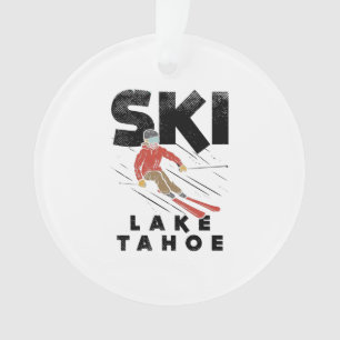 Ornamento Esqui - Lago Ski Tahoe