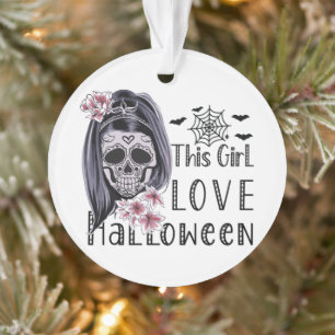 Ornamento Essa Menina Adorou Halloween