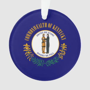 Ornamento Estado do Kentucky Flag Design