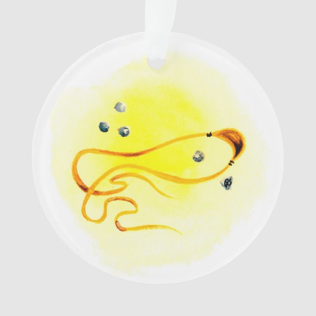 Ornamento Estilingue da árvore de Jesse do advento (Frente)