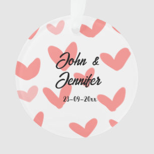 Ornamento estilo de texto minimalista simples branco casamen